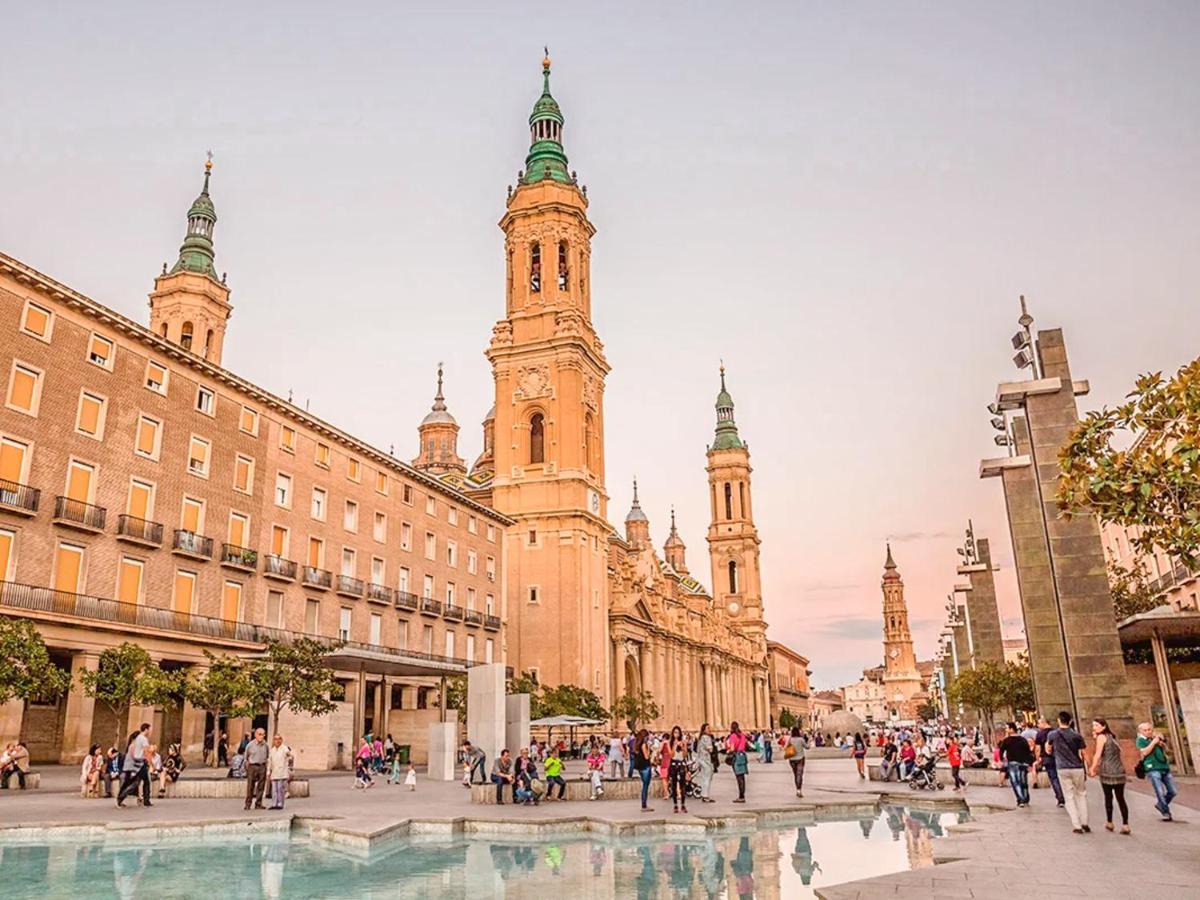 Apartament Gran Piso Pleno Centro. Plaza Del Pilar + Desayuno Saragossa Zewnętrze zdjęcie